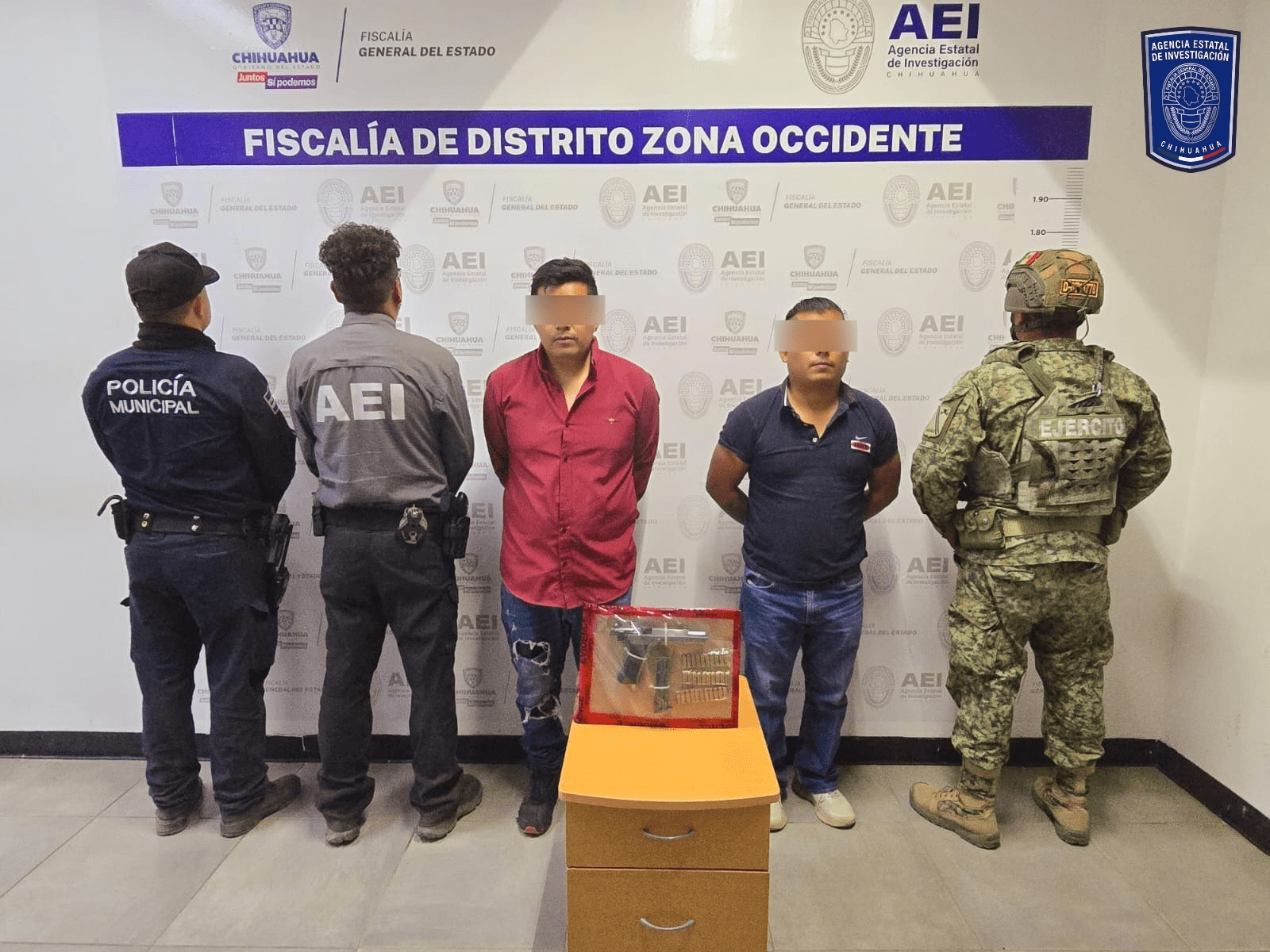 Detiene operativo conjunto a dos hombres tras robo de auto con violencia