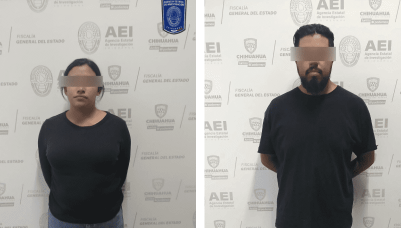 Captura AEI Occidente a pareja por robo agravado y lesiones