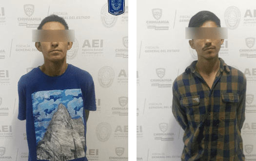 Detienen a tres hombres en pick up con artículos robados