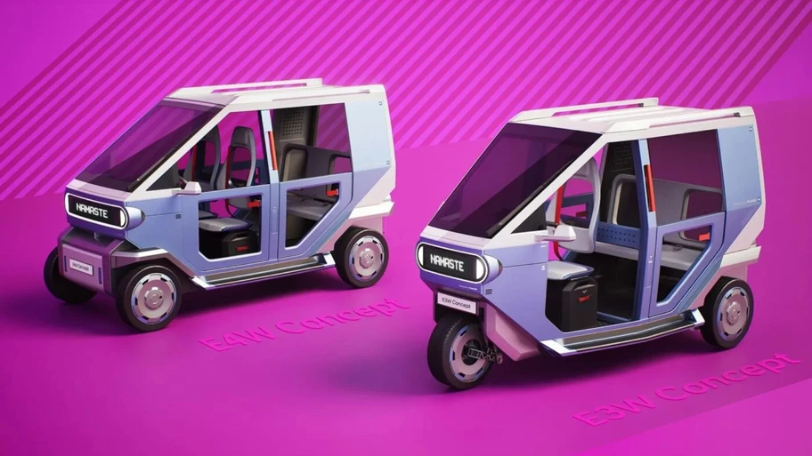 Hyundai y TVS producirán en India un nuevo tuctuc eléctrico de tres ruedas 