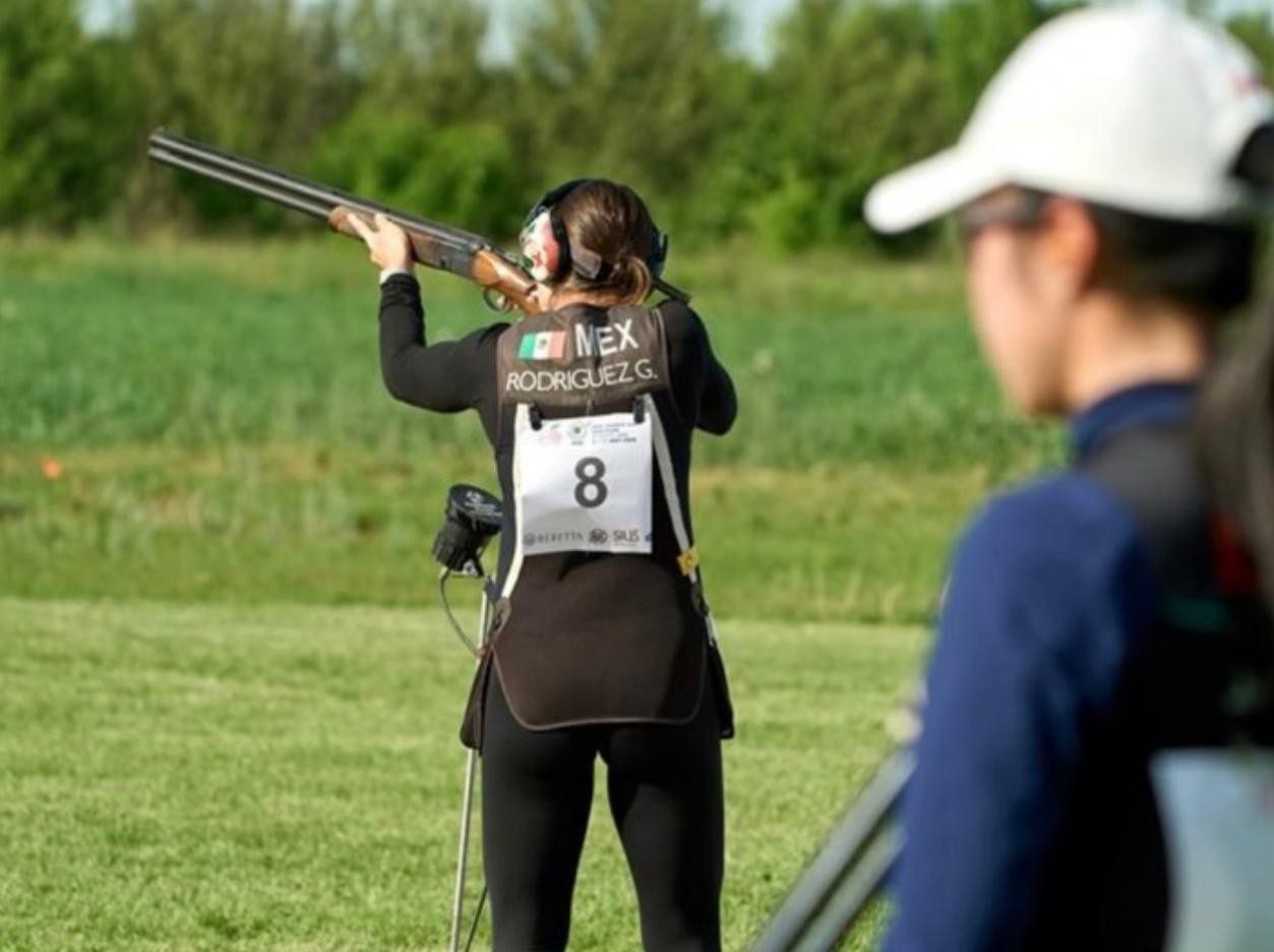 Gabriela Rodríguez luce en el top 5 de la Copa del Mundo de Escopeta