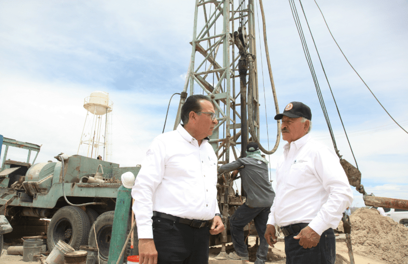 Arrancan JCAS y JMAS Camargo perforación de pozo en Las Cuevas