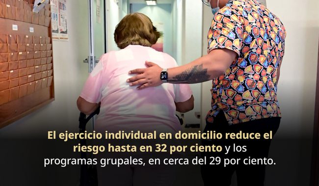 Especialista del INGER recomienda acciones prioritarias para evitar caídas en el adulto mayor