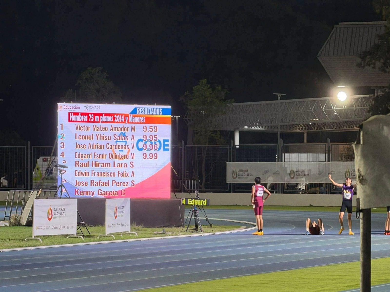 El juarense Víctor Mateo Amador se corona campeón nacional en atletismo