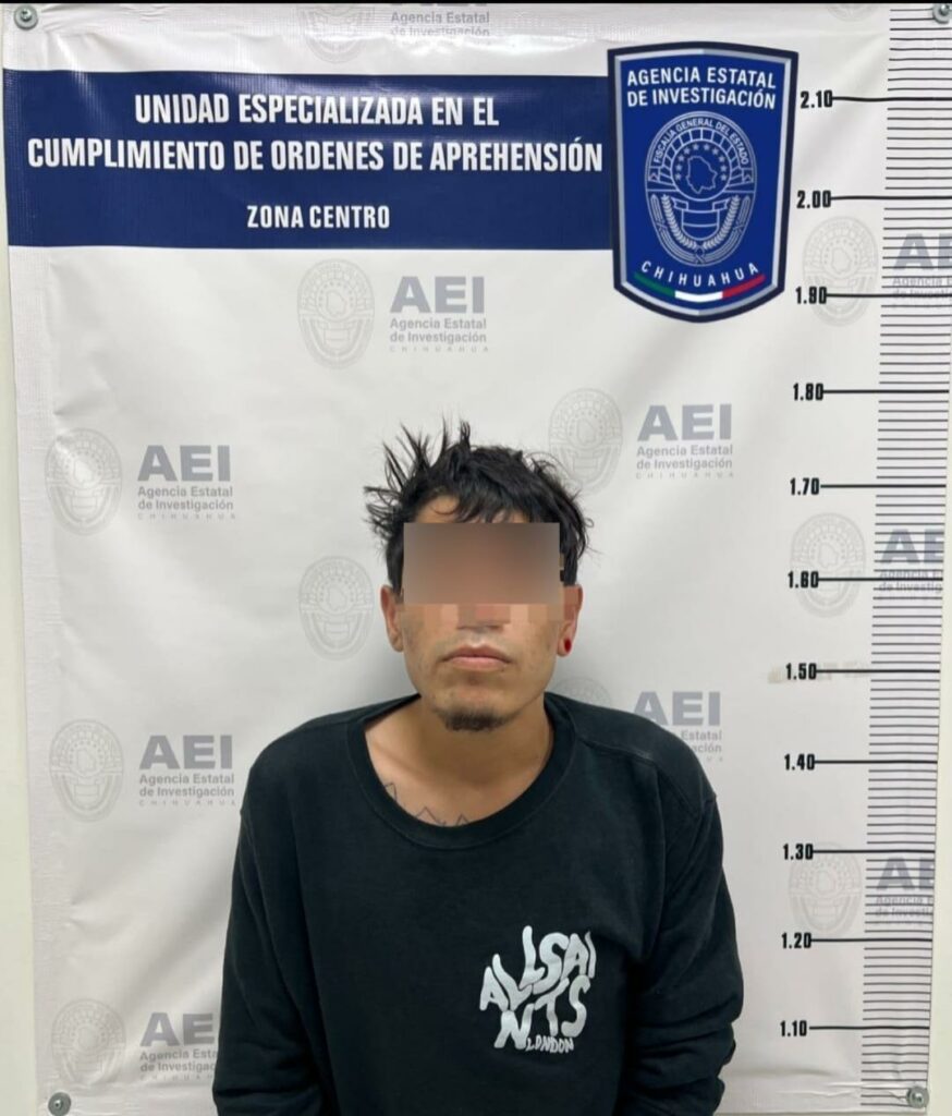 Captura AEI a tercer implicado en el delito de desaparición forzada cometida por particulares en Chihuahua