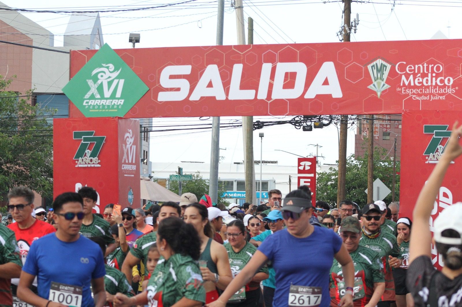 Realizan Carrera Pedestre del CME “Corre por tu Salud”