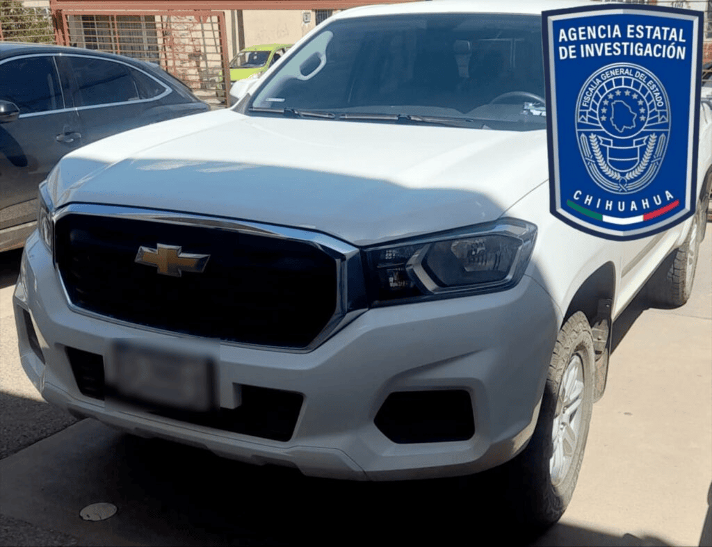 Recupera AEI pick up con reporte de robo en Parral