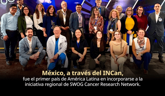 INCan impulsa investigación oncológica de precisión mediante colaboración internacional con la red SWOG
