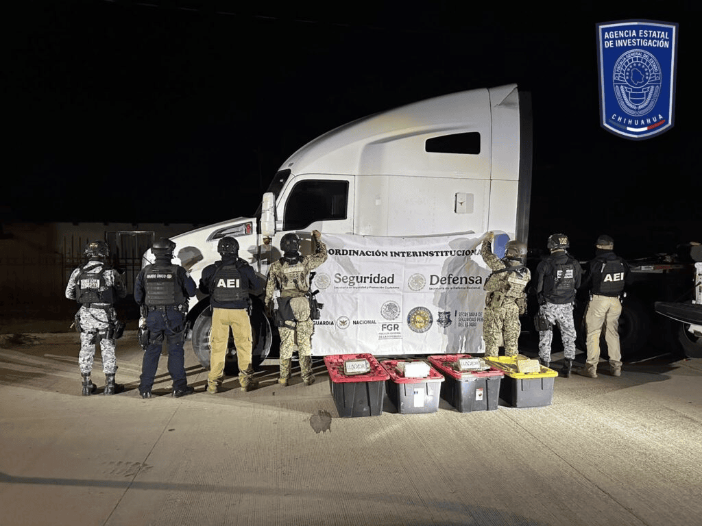 Aseguró célula BOII más de 100 kilos de cocaína en Rubio