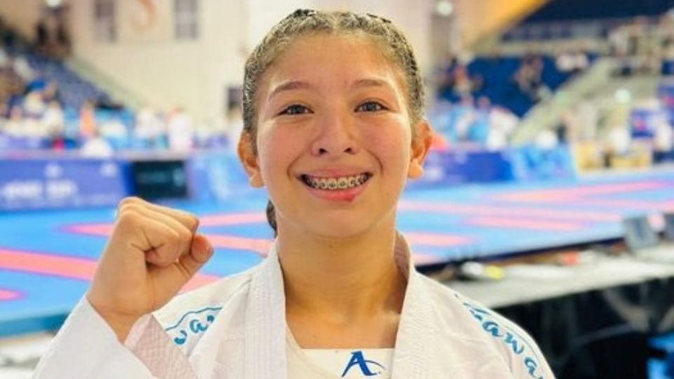 Valeria Juárez conquista bronce para México en Mundial Sub-21 de Karate
