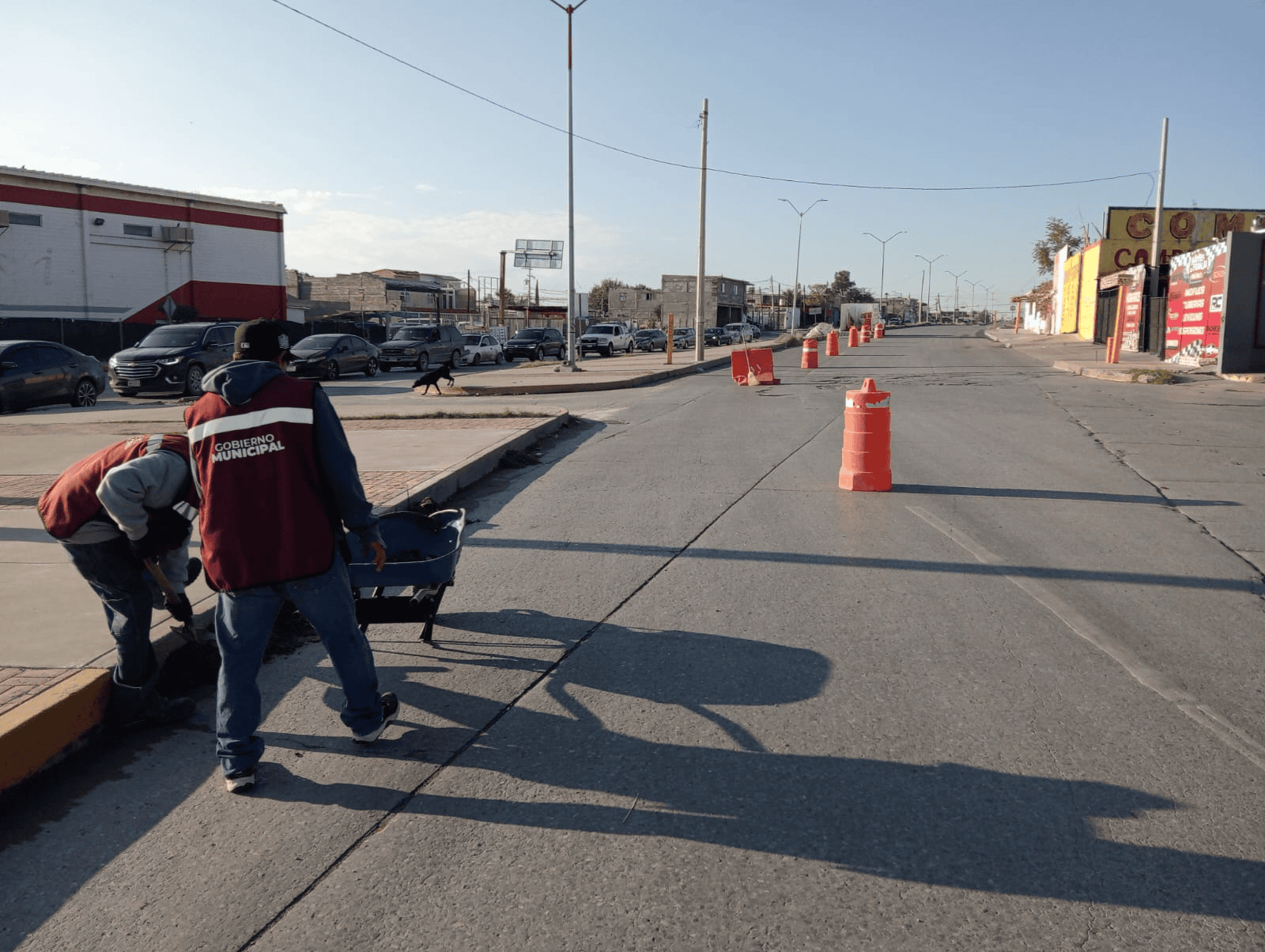 JUÁREZ | Refuerzan trabajos de limpieza en avenidas principales con la Cruzada del Cambio